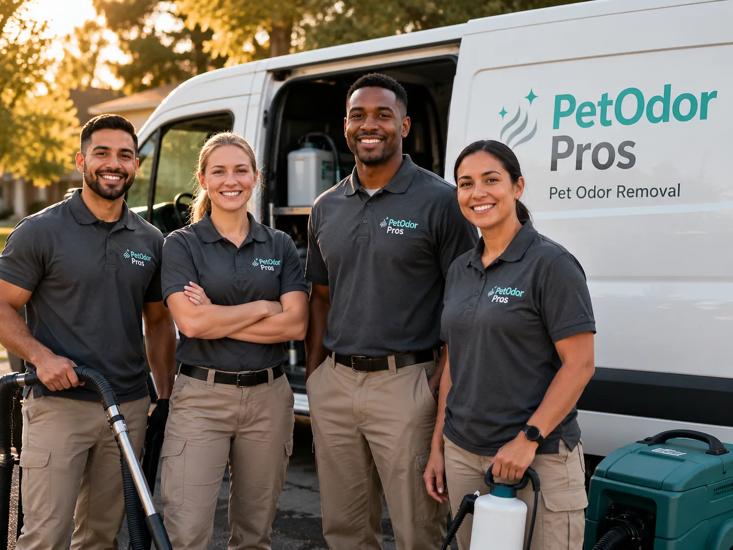 Pet Odor Removal team serving Chesterville, OH